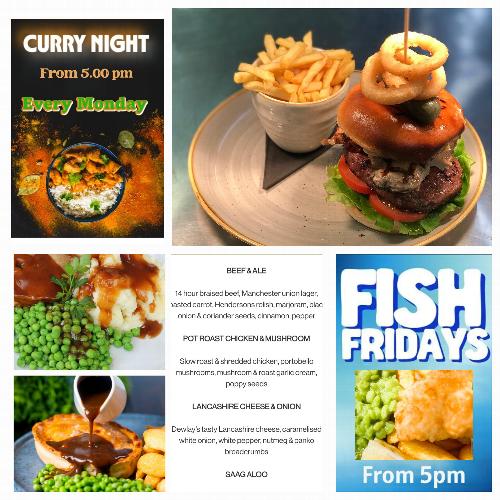 FOOD OFFERS THROUGH THE WEEK Weekday food offers to enjoy